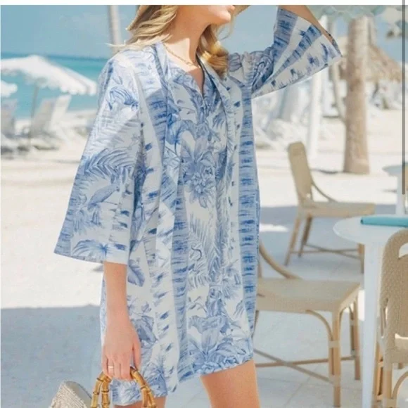 NWT Tuckernuck Safari Toile Dress